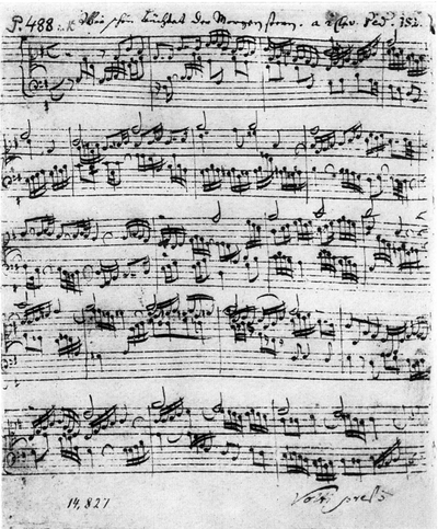 J. S. Bach: Choralvorspiel "Wie schön leucht' uns der Morgenstern", BWV 739